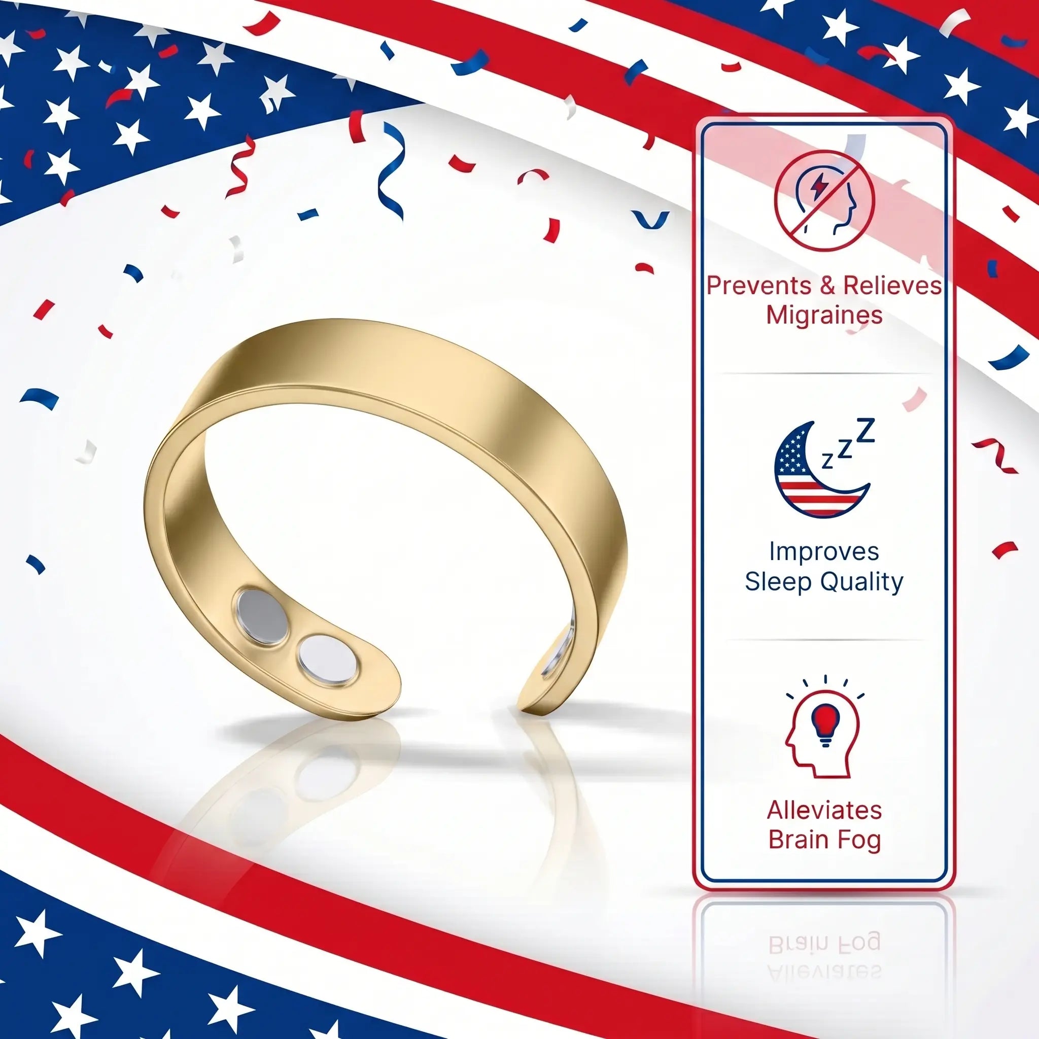 Independence Day Vitality Ring