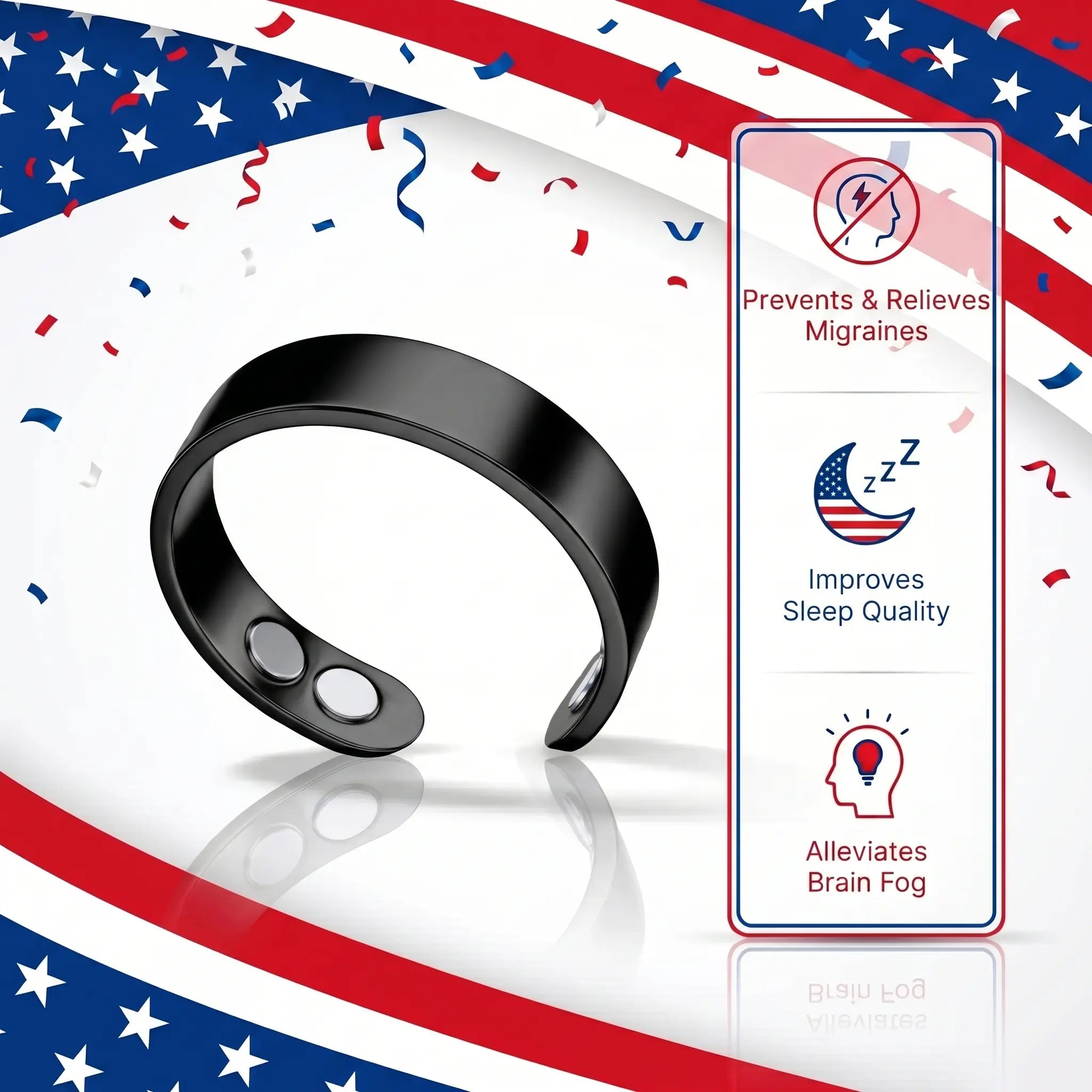 Independence Day Vitality Ring
