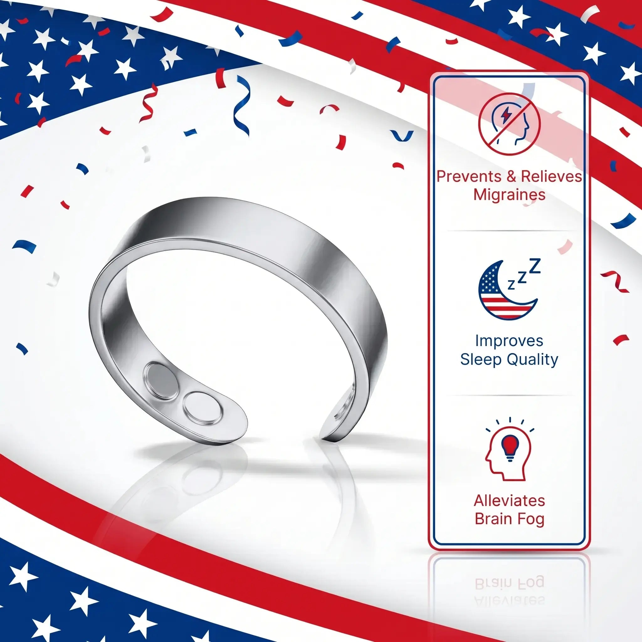 Independence Day Vitality Ring